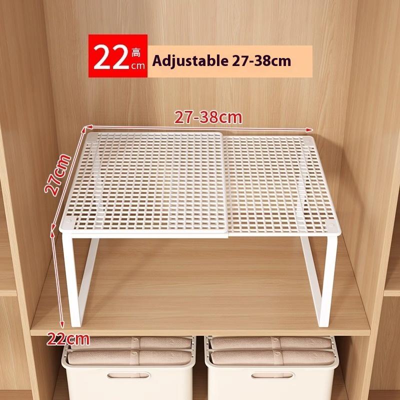Retractable Wardrobe Storage Layered Organizer, Clothes Rack Internal Space Utilization Cabinet Pull-out Shelf, Shoe Rack