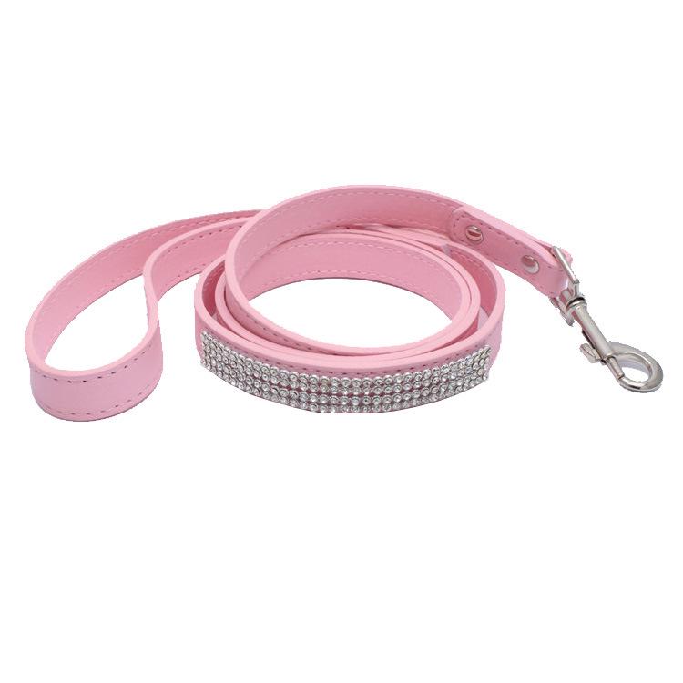 rhinestone dog leash