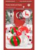Eco-friendly Inflatable Christmas Ball Decoration - Durable PVC Holiday Ornament