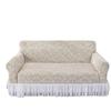 Lace Double sided Skirt Sofa Cover Elastic Sofa Universal Cover  Full Cover Cover  Anti Slip and Dust-proof Sofa Cover  Universal for All Seasons