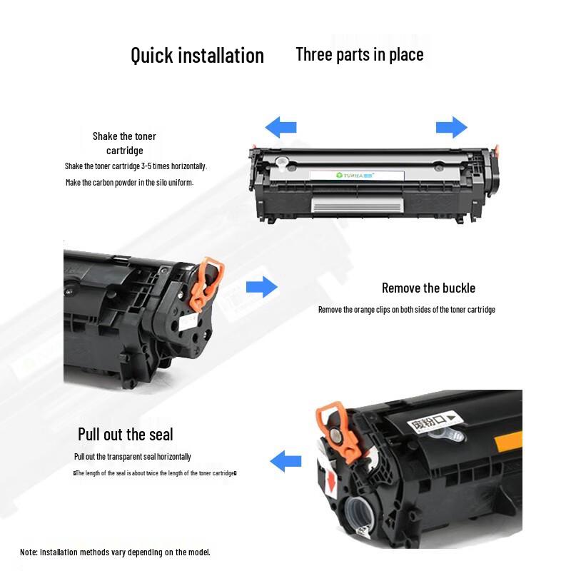 Turan CF277A Black Compatible Toner Cartridge (No Chip)