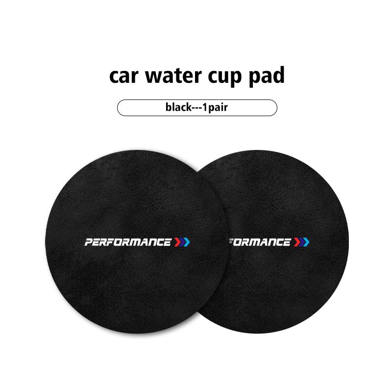 Car Interior Coasters Water Cup Slot Non-Slip Mat Shockproof Pad For BMW 1 3 5 Series X1 X3 X4 X5 X7 G20 G38 F20 F39 F48 E46