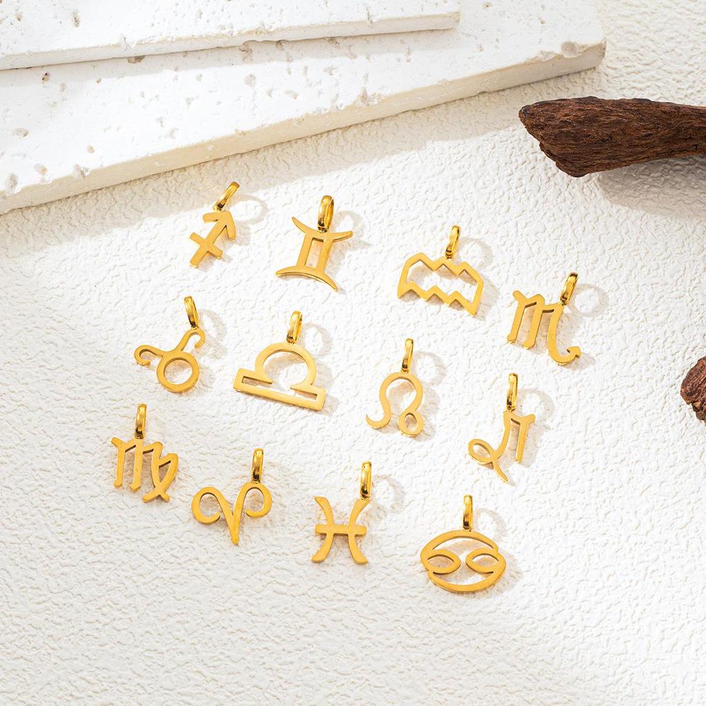 Titanium Steel Aries Constellation Necklace - Trendy, Simple Style for Women