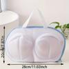 LIUSHADUOLA  Durable Mesh Laundry Bag/Durable Mesh Laundry Bag with Zipper Closure-Round Design,Ideal/Delicates/Underwear