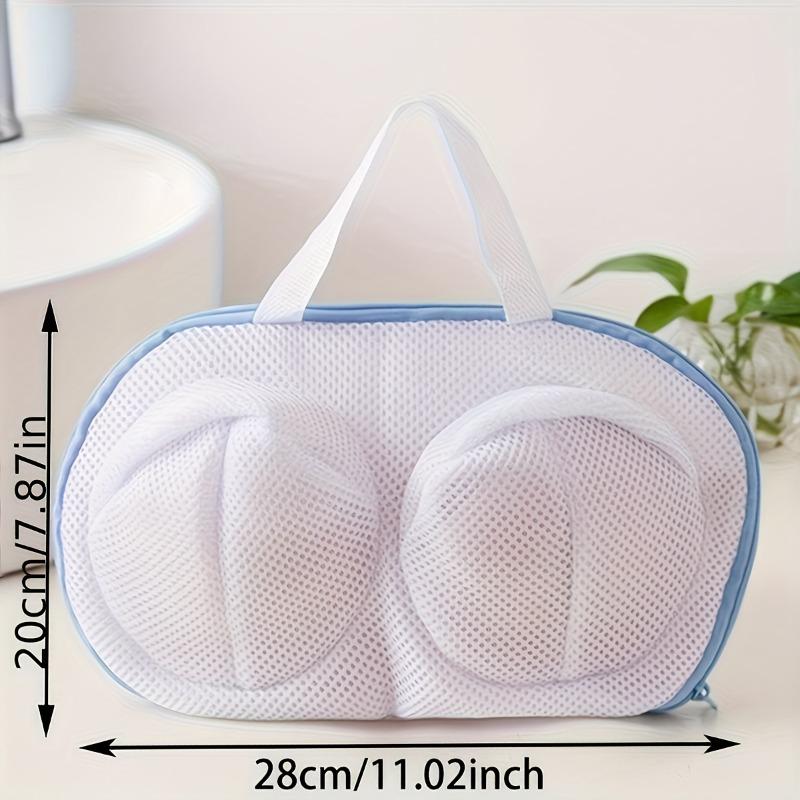 LIUSHADUOLA  Durable Mesh Laundry Bag/Durable Mesh Laundry Bag with Zipper Closure-Round Design,Ideal/Delicates/Underwear