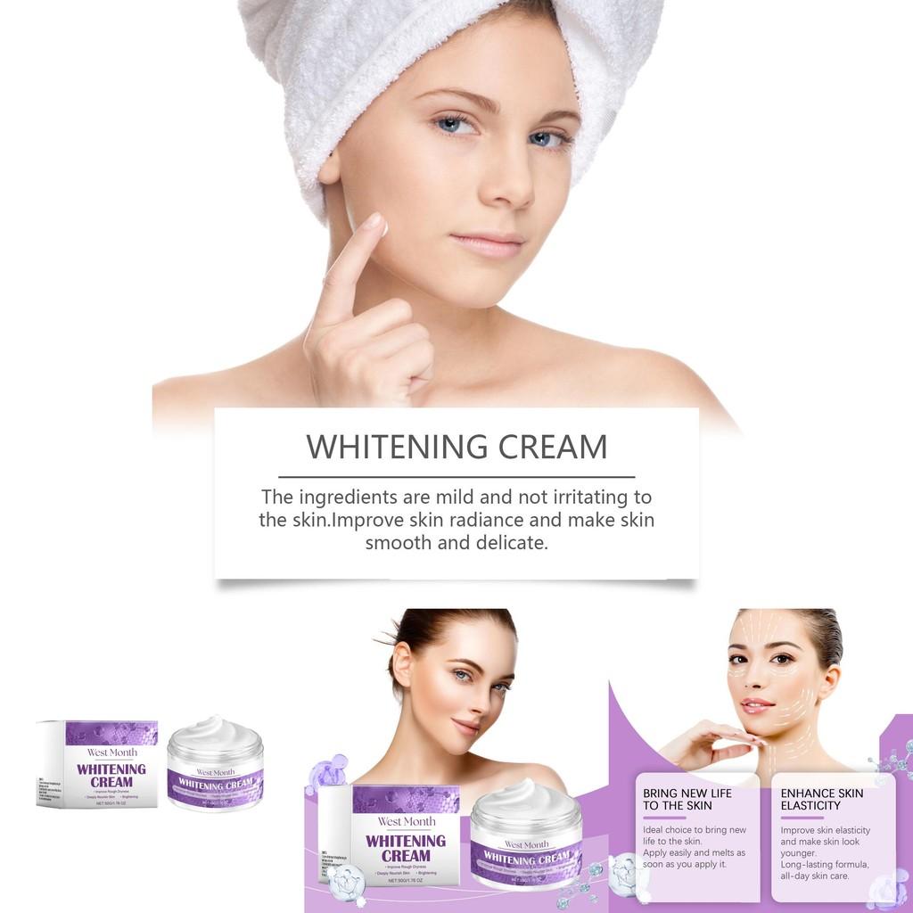 West Month Peptide Moisturizing Cream Hydrating Radiant Face Skin Care Cream