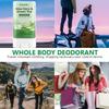 Aloe Vera & Green Tea Deodorant Stick 72 Hour Long-Lasting Deodorizing Fresh Scent All Day for Hands, Feet, Face and Underarm