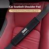 Car Interior Safety Belt Shoulder Cover Padding For Dacia Logan Sandero Duster Lodgy Spring Jogger Dokker Stepway Bigster Mcv RS