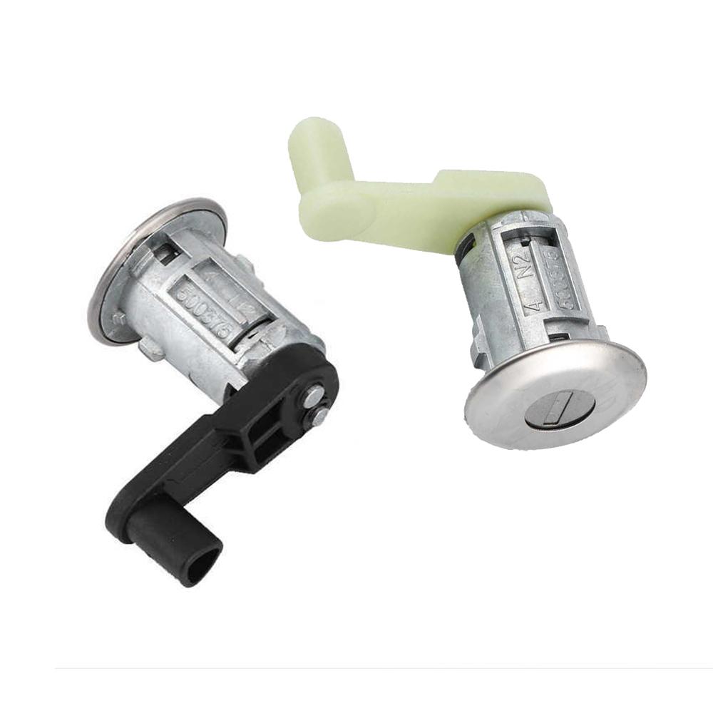 7701468982 7701468981 For Renault Megane Scenic Clio Master Thalia Symbol Car Door Lock Barrel Cylinder with 2 Key Left+Right