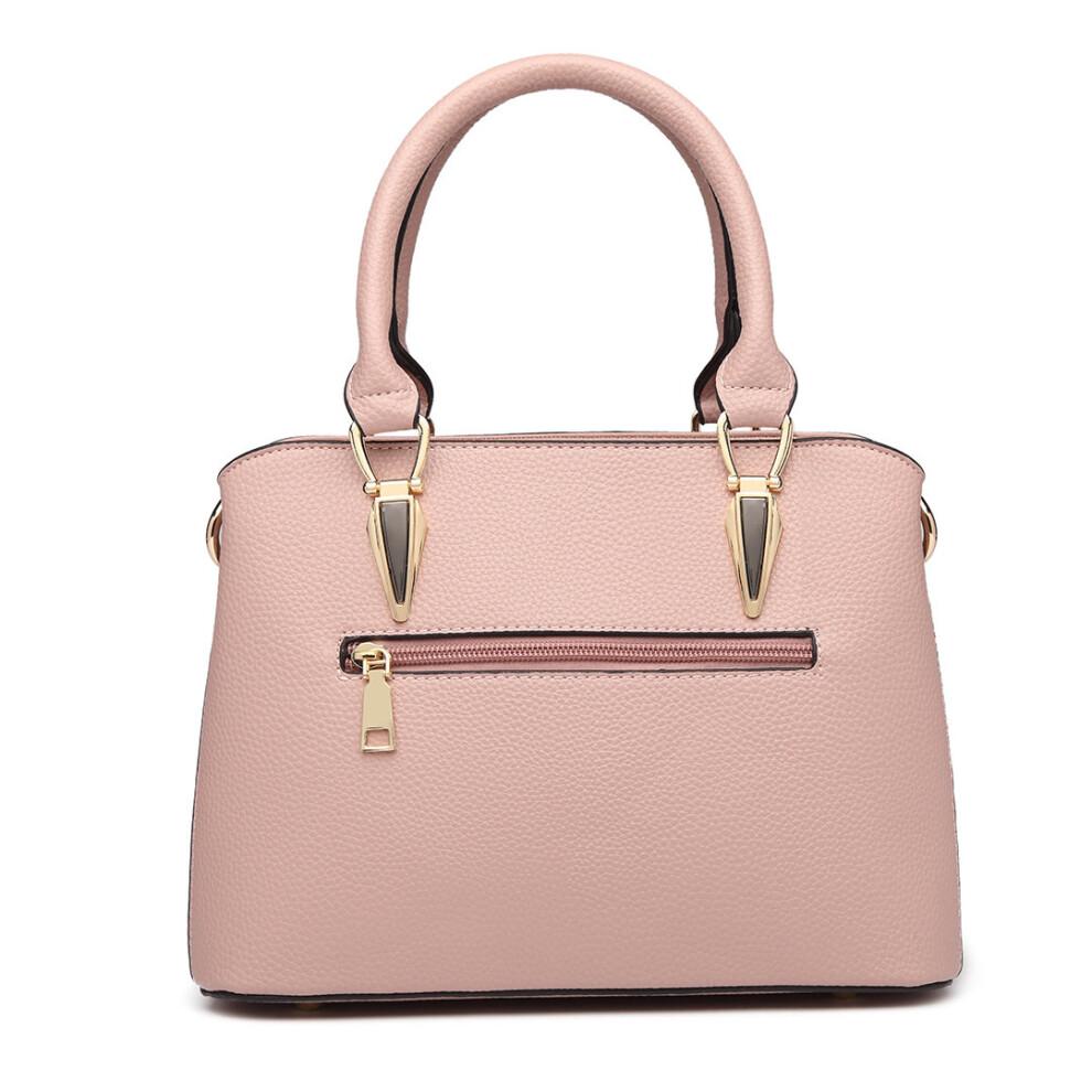 (Rosa) Damen Zip-Top Mehrwegtasche