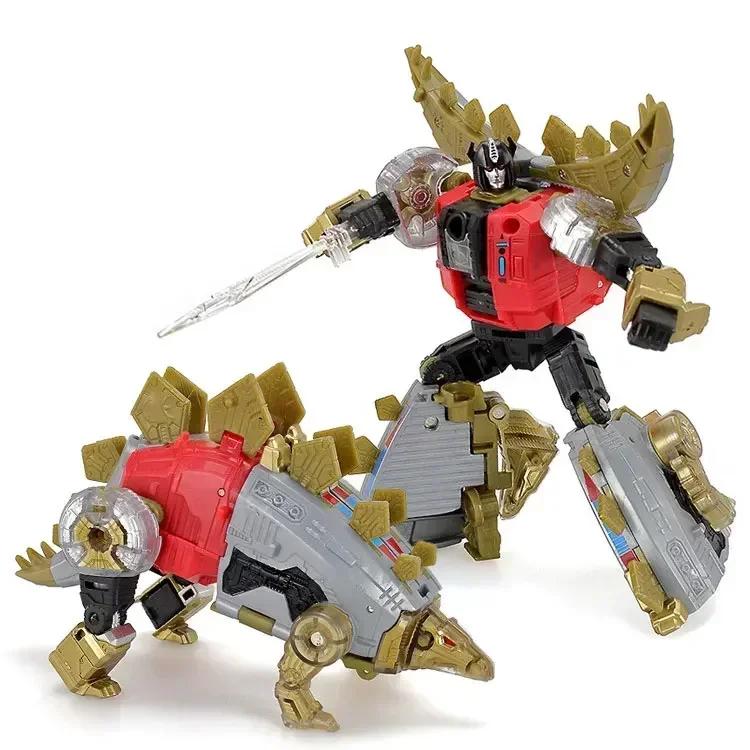 5IN1 BPF ABS Model Transformation G1 Robot Toy Dinoking Volcanicus Grimlock Slag Sludge Snarl Swoop Slash Dinobots Action Model