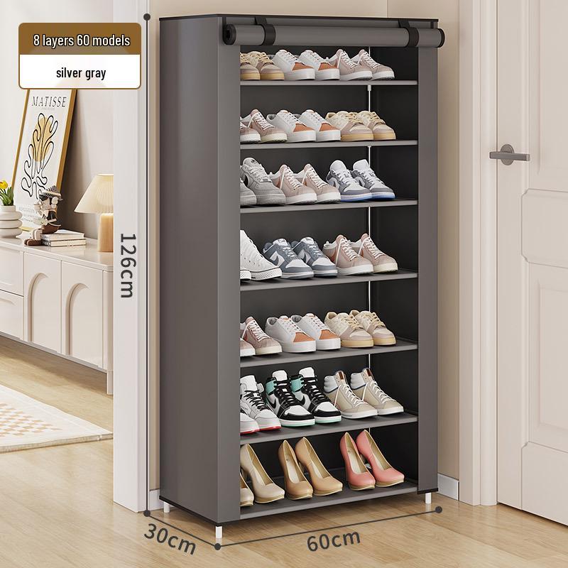 2022 Modern Fabric Shoe Rack - Dustproof, Multi-Layer Storage for Doorway & Dorms