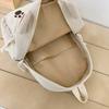 Corduroy bear backpack college style girl cute backpack student casual cartoon large capacity schoolbag