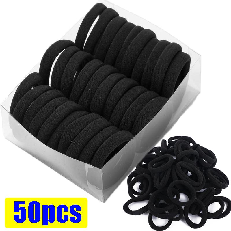 

50/100Pcs Mini Colorful Hair Rubber Bands Girls Kids Basic Nylon Ponytail Holder Scrunchie Ealstic Diy Headwear Ties Tools