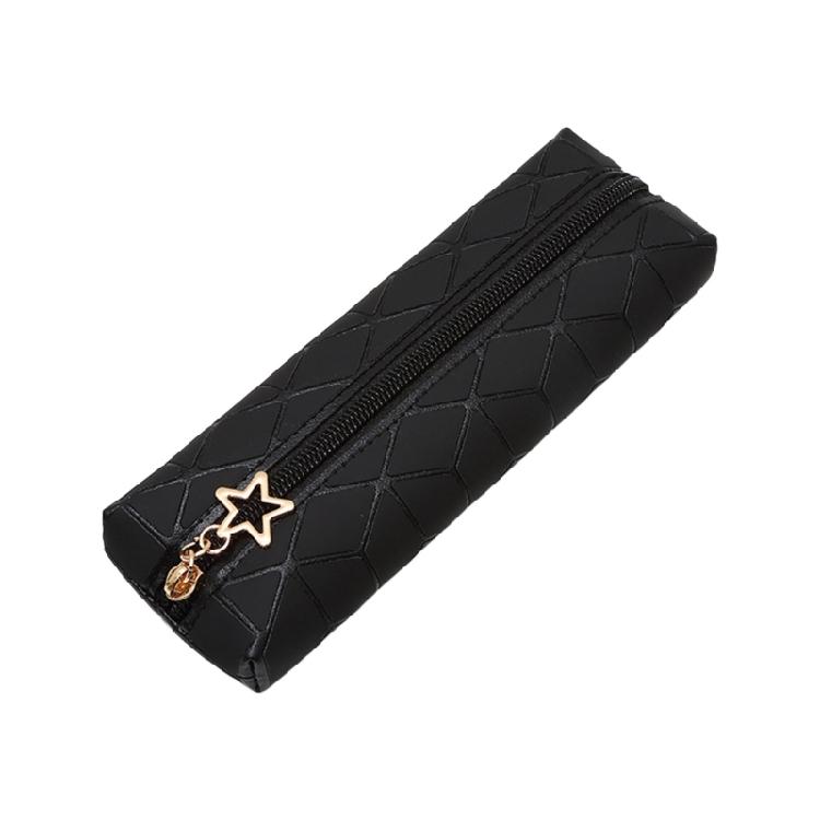 Waterproof Pencil Case Leather Pencil Bag Light Weight Foldable Pen Organiser For Markers Highlighters And Art Supplies