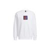 adidas Sweatshirts Unisex White Crew Neck Moderate Regular HM7450