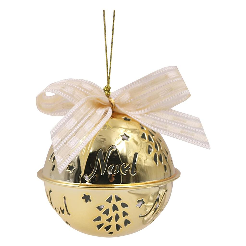 Pingentes de natal ferro forjado sinos janela shopping decoração sino pingentes