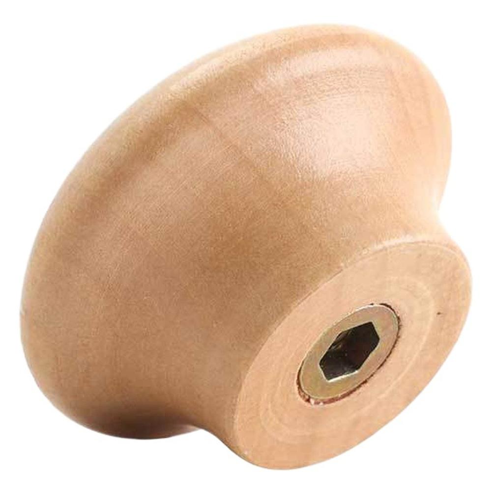 Heat-resistant Wood Wooden Lid Knob Pot Lid Handle Wide Fit