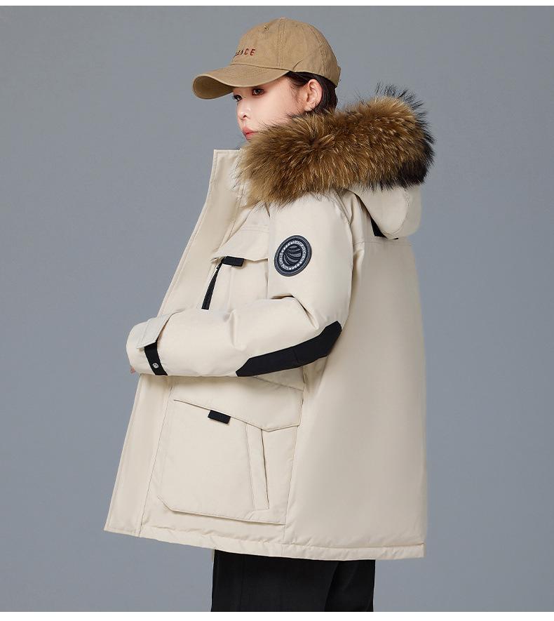 Unisex Mid-Length Extreme Cold Winter Parka