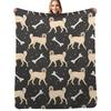 Anatolian Shepherd Dog Throw Blanket Cozy Home Blanket Gift for Christmas Holiday