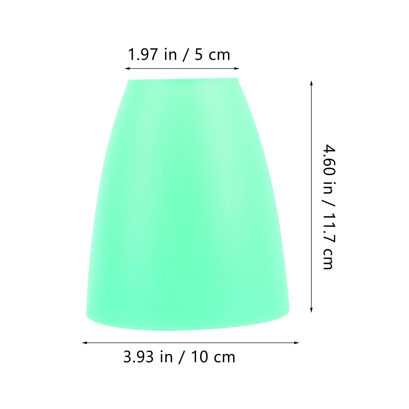 

2Pcs Small Lampshade 42Mm Opening Plastic Retro Style Desk Lamp Lampshade for Wall Floor Table Pendant Lamps Vintage Light Cover светло-зеленый