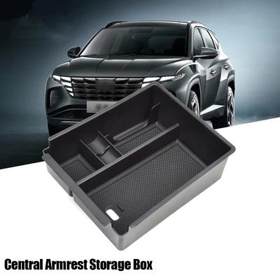 Úložný box centrální loketní opěrky do auta přihrádka na organizér na středové konzole pro autodoplňky Hyundai Tucson 2024 páté generace Tucson L