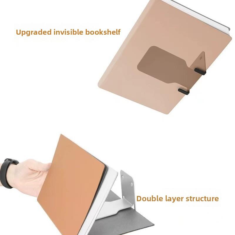1PCS Invisible Bookshelf Wall Mounted Storage Rack Hidden Suspended Storage Rack Book Wall Support Rack