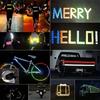 5m Reflective Tape PVC Bicycle Wheels Reflect Fluorescent Sticker Bike Reflective Sticker Strip Tape For Cycling Warning Safety