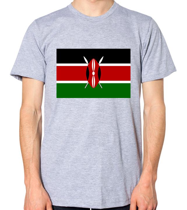 

Kenya Flag T-Shirt Men Ladies Unisex Top XL