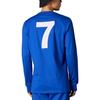 Adidas Manchester United George Best Series Comfortable Casual Retro Long Sleeve Football Shirt Men Tops Cobalt-Blue IV7536