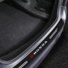 1pcs Carbon Fiber Car Trunk Rear Bumper Sticker Guard Plate Protector for Honda Civic Xrv Hrv Crv City Accord Fit Jazz Insight Pilot Passport Stepwgn