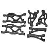 RC Suspension Arm Set Aluminum Alloy Front Rear Swing Arms with Ball Head for ARRMA 17 LIMITLESS