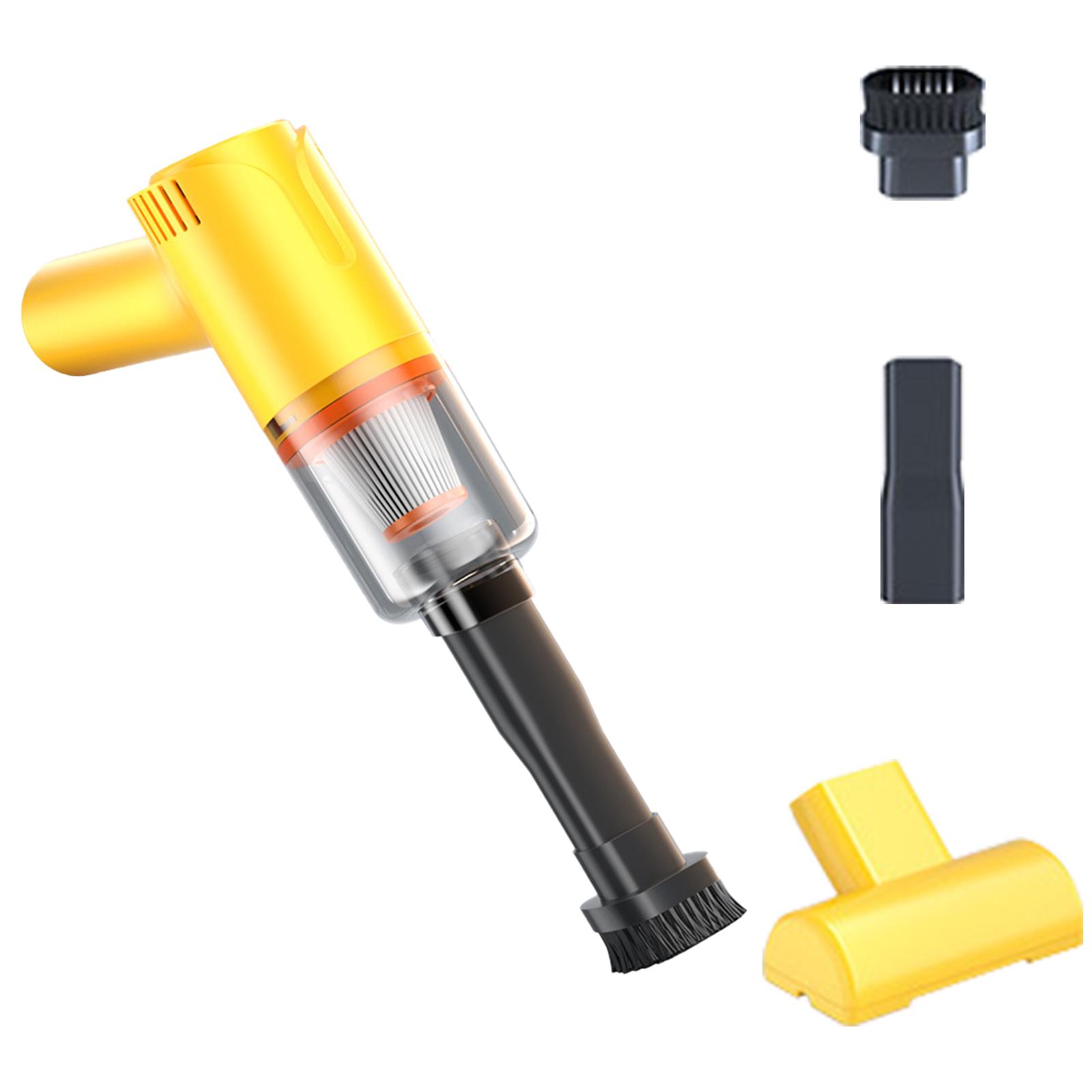 

Handheld Vacuum USB Rechargeable Car Carpet Cleaner Light Weight Portable Trash Garbage Remover Cleaning Car Dry Wet Use