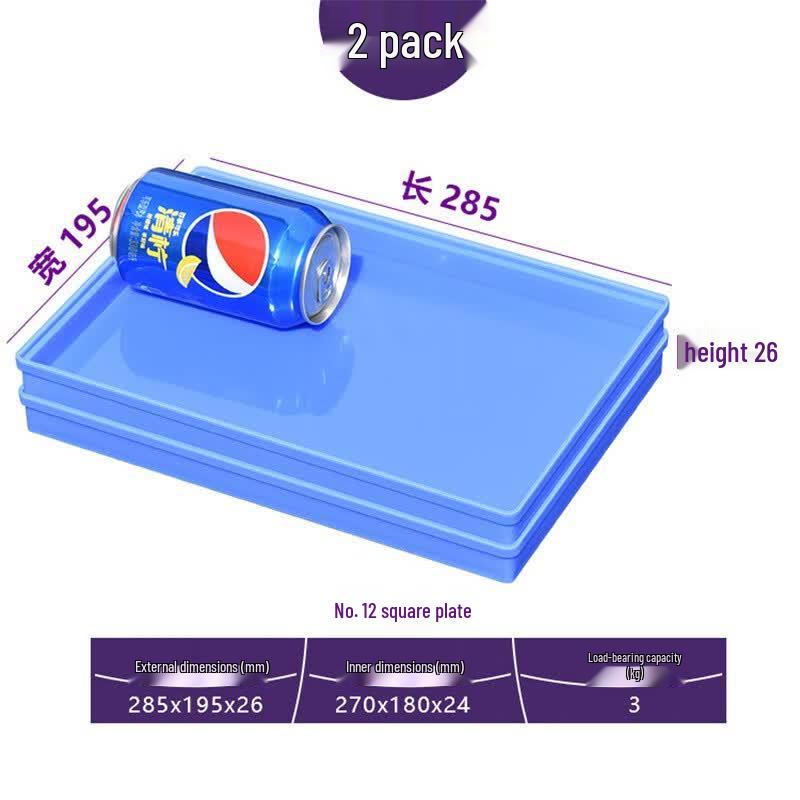 Luogang Plastic Square Turnover Trays