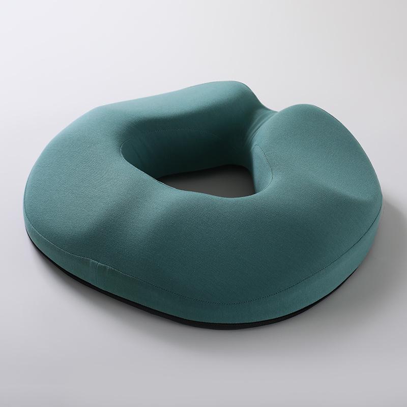 Donut Seat Cushion Office Car Pad Hemorrhoid Pregnancy Coccyx Pain Relief Post Surgery Long Sitting Comfortable Ergonomic Aid зелёный