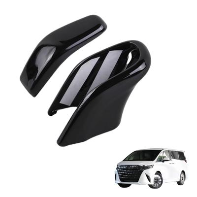 Kylorune Compatible New Vellfire Alphard 40 Series Accessory Shift Knob Cover Dedicated Goods Interior Handle Decoration Parts (Glossy Black)