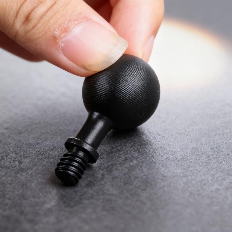 Universelle 17mm Kugelgelenkadapter mit 1/4 Innengewinde Aluminium Kompatibel für Fotografie-Montagesysteme