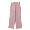 Shiz Madam Semi Wide Straight Cotton Pants P92079