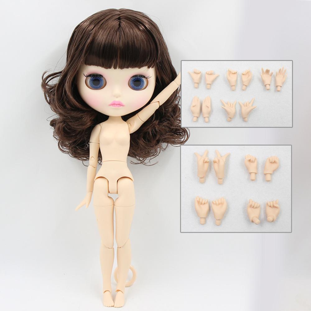 ICY DBS Blyth Doll 1/6 Joint Body White Skin Toy Customized Doll 30cm Bjd Random Eyes Colors Anime Toy Girls Gift