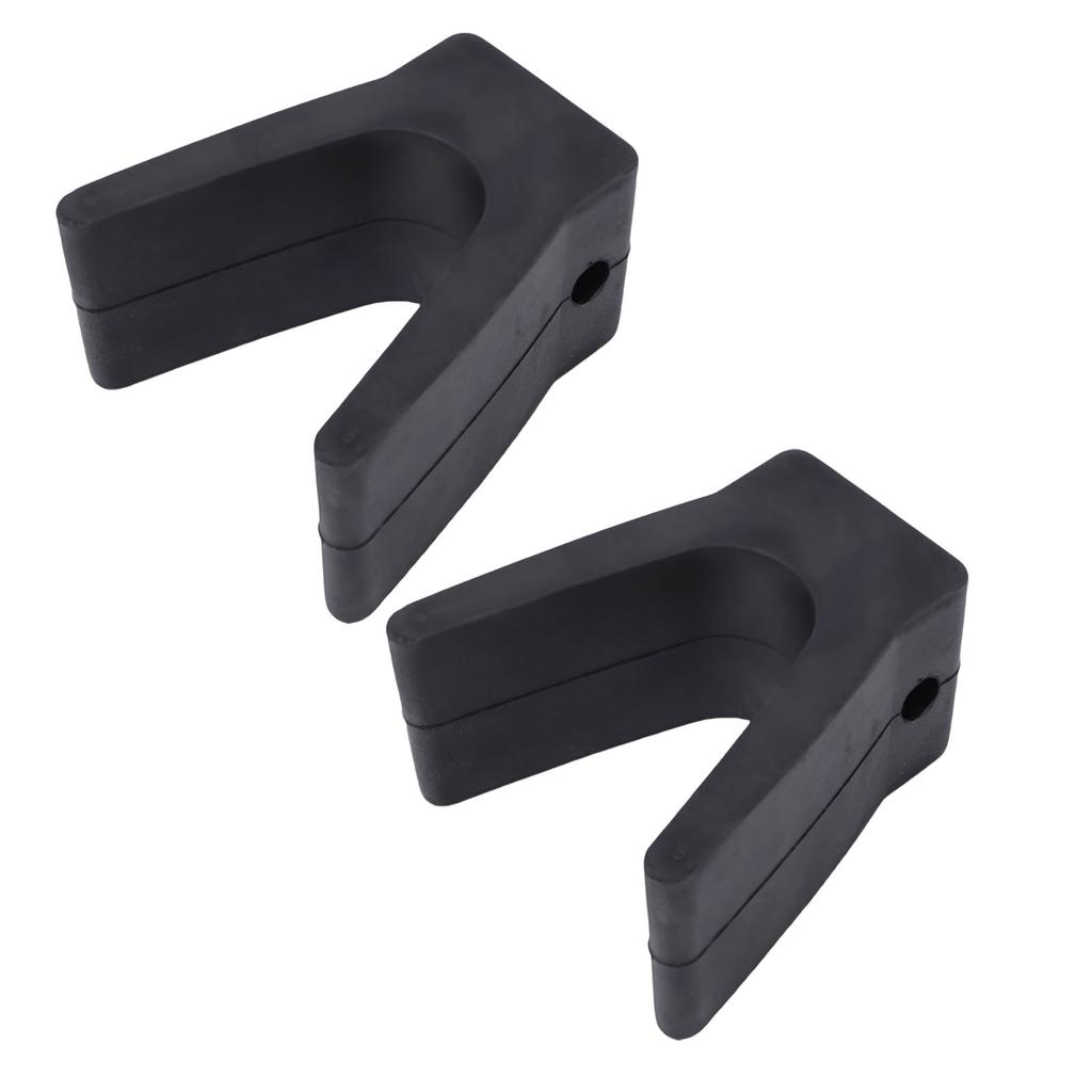 2pcs 2in Boat Trailer Bow Stop Rubber V Span Boat Trailer Bow Stop V Block for Yacht Kayak