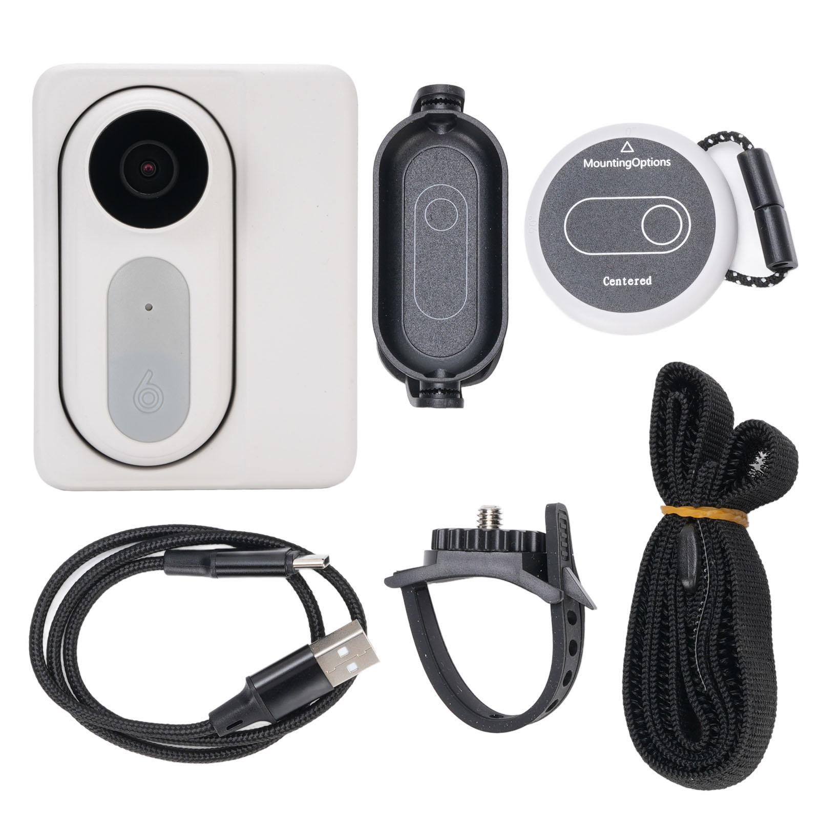 

Body Mounted Camera Long Battery Life 1080P IPX7 Waterproofing WiFi Sports Camera for Pets Swimming