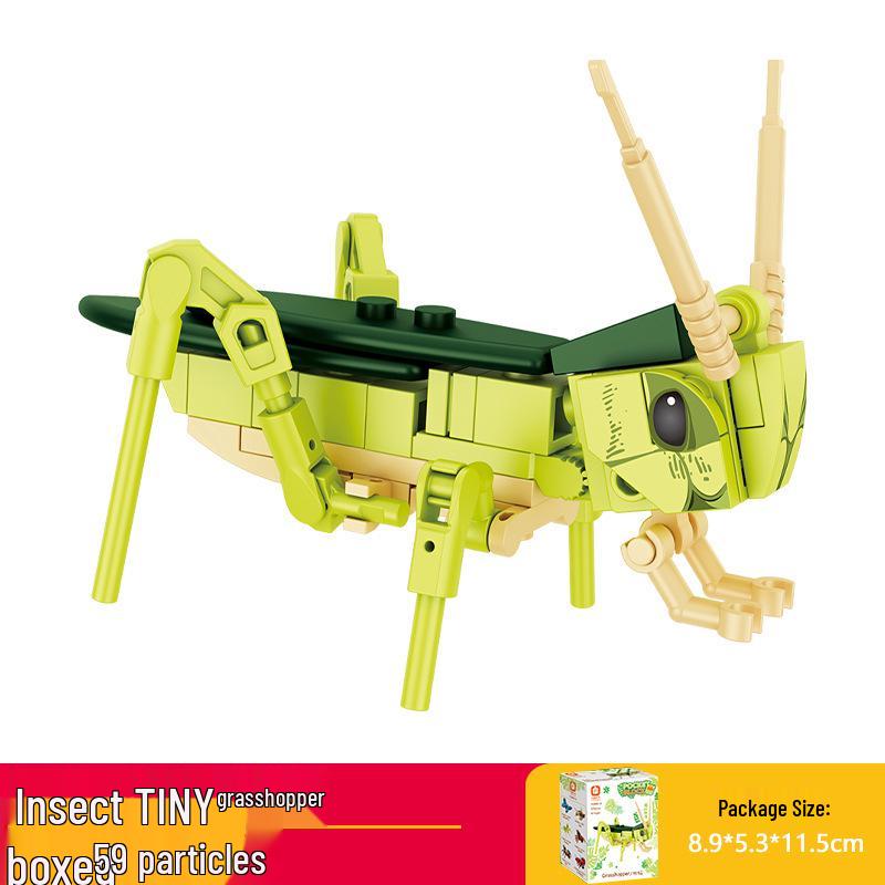 Fangcheng Children's Educational Insect Model Building Set: Butterfly, Scorpion & Centipede Puzzle Toy