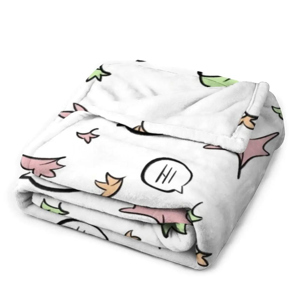 Heartstopper Netflix Nick Charlie Throw Blanket Blanket For Decorative Sofa Anime Sofa Quilt Furry Blanket