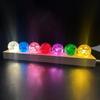Seven-Color Crystal Glass Ice Crack Ball Fountain Decor