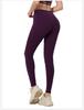 Damskie Legginsy do Jogi z Wysokim Stanem - Brzoskwiniowe Podnoszące Pośladki, Odprowadzające Wilgoć, Szybkoschnące
