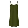 Women's Fashionable Loose Sleeveless Round Neck Tank Top Beach Casual Dress