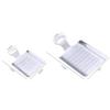2pcs Ginger Grater Stainless Steel Wasabi Grater Shovel Garlic Press Crushed Kitchen Mincer for Fruits Vegetables Sushi Sashimi 3