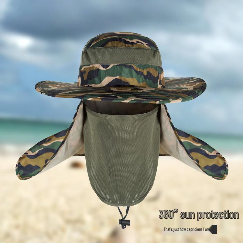 Camouflage Outdoor Sun Hat