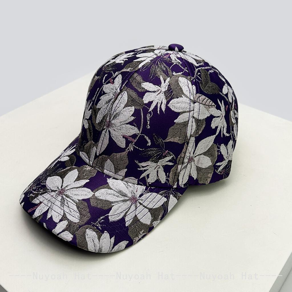 Chic Flower Vintage Baseball Caps Sun Protection Hardtop All-Match Personalized Peaked Hats Elegant Fashion Casual Outdoor Use Latest Women China