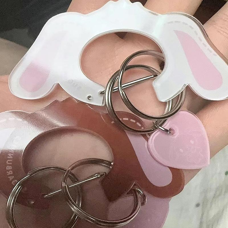 1Pcs Fashion Charm Girls Bag Pendant Keychain Accessories Kawaii Anime Cute Sanrio Hello Kitty Carabiner Birthday Gifts